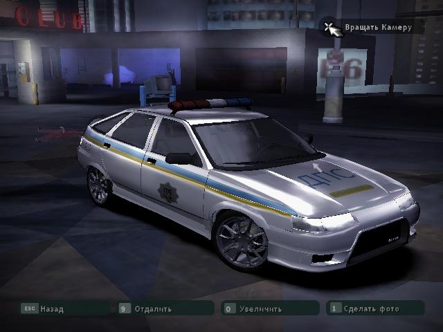 Полицейский ВАЗ 2112 для NFS Carbon