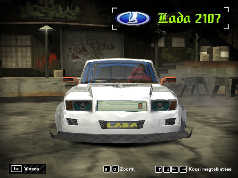 Тюнингованный ВАЗ 2107 для NFS Most Wanted