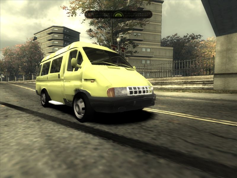 Трафиковая Газель маршрутка для NFS Most Wanted