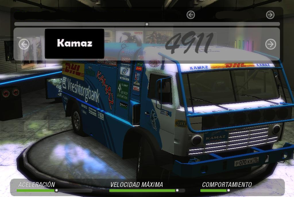 КамАЗ-Мастер 4911 для NFS Underground 2