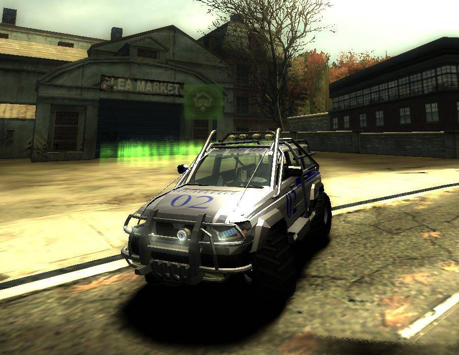 Полицейский УАЗ Патриот для NFS Most Wanted