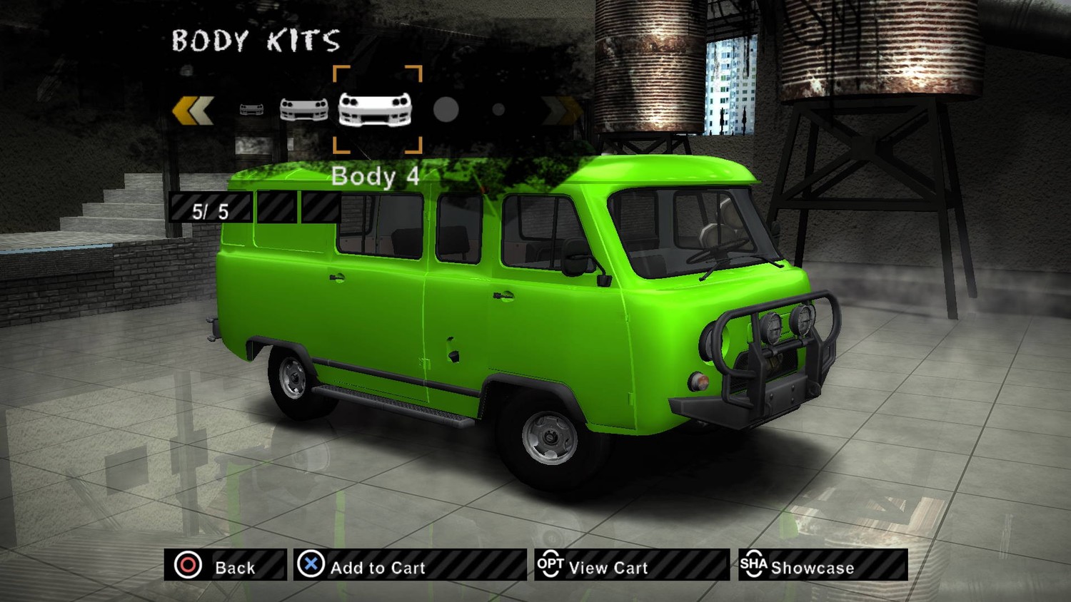GTI УАЗ 3909 (1996) для NFS Most Wanted