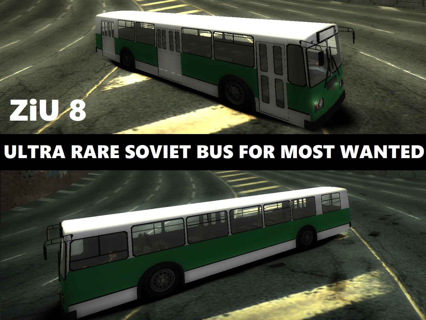 Трафиковый автобус ЗиУ 8 для NFS Most Wanted