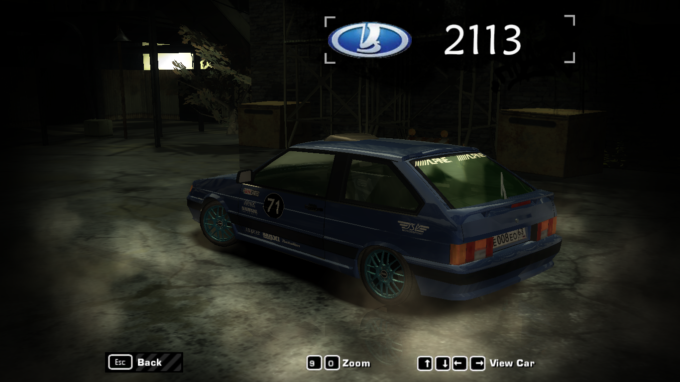 Гражданский ВАЗ 2113 (2004) для NFS Most Wanted Гражданский ВАЗ 2113 (2004) для NFS Most Wanted