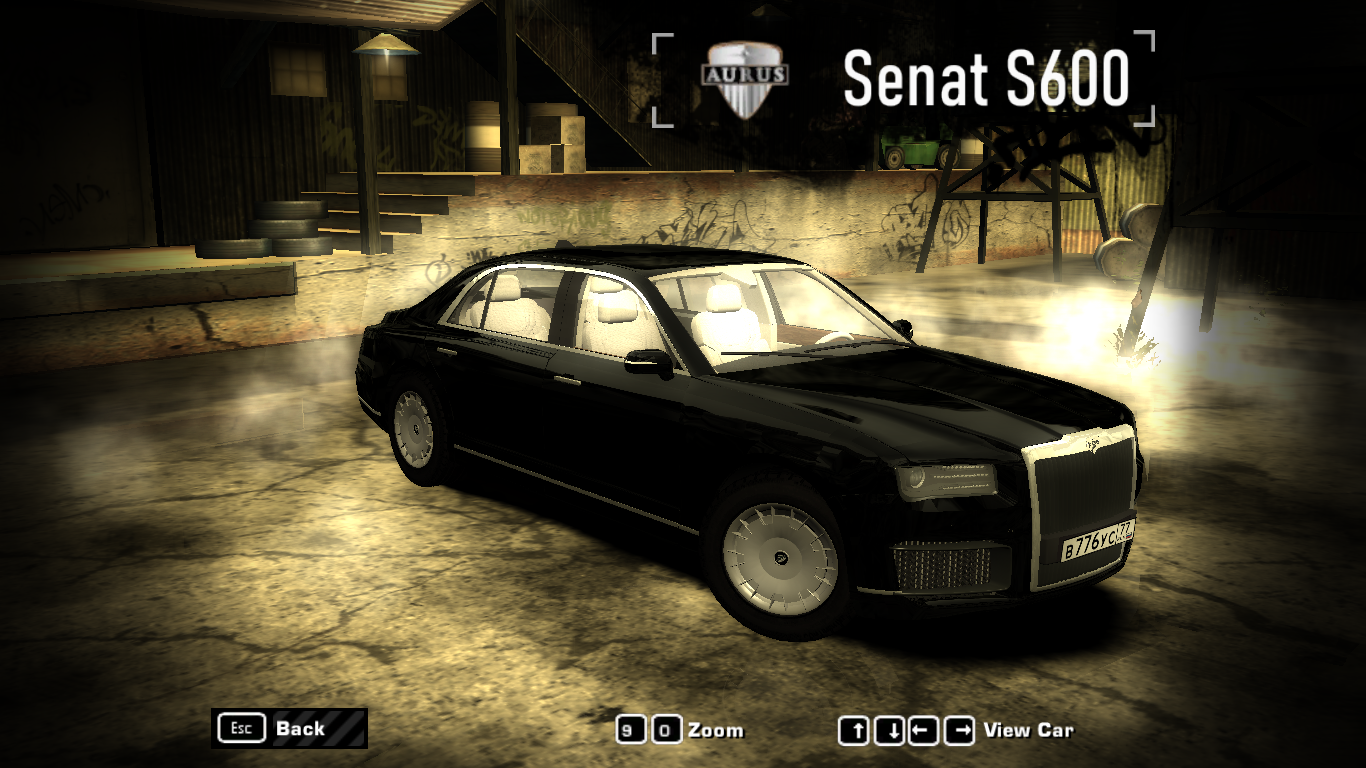Aurus Сенат S600 для NFS Most Wanted