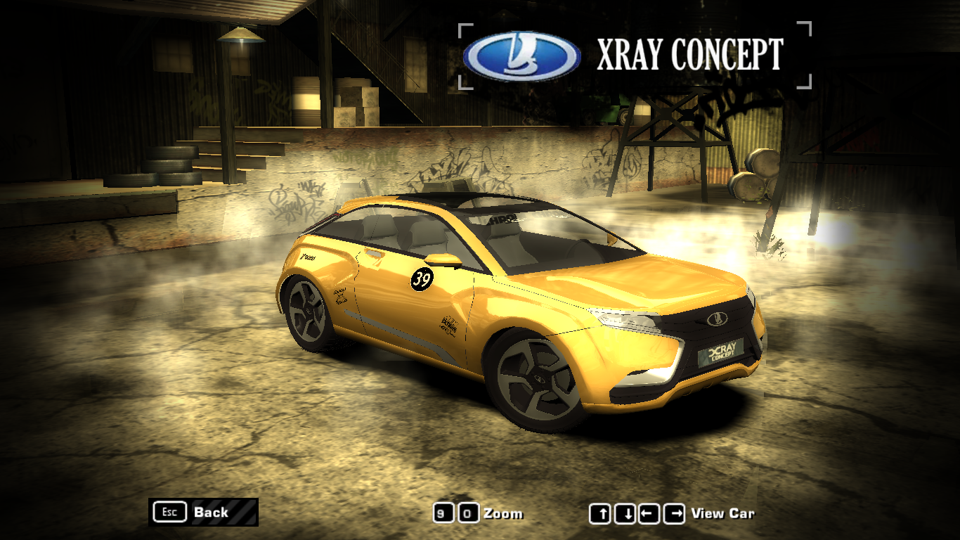 Lada XRAY Concept для NFS Most Wanted