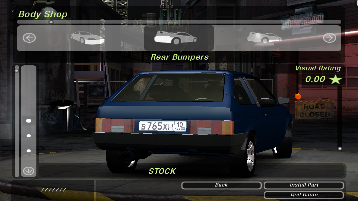 ВАЗ 2108 Рестайлинг для NFS Underground 2 ВАЗ 2108 Рестайлинг для NFS Underground 2