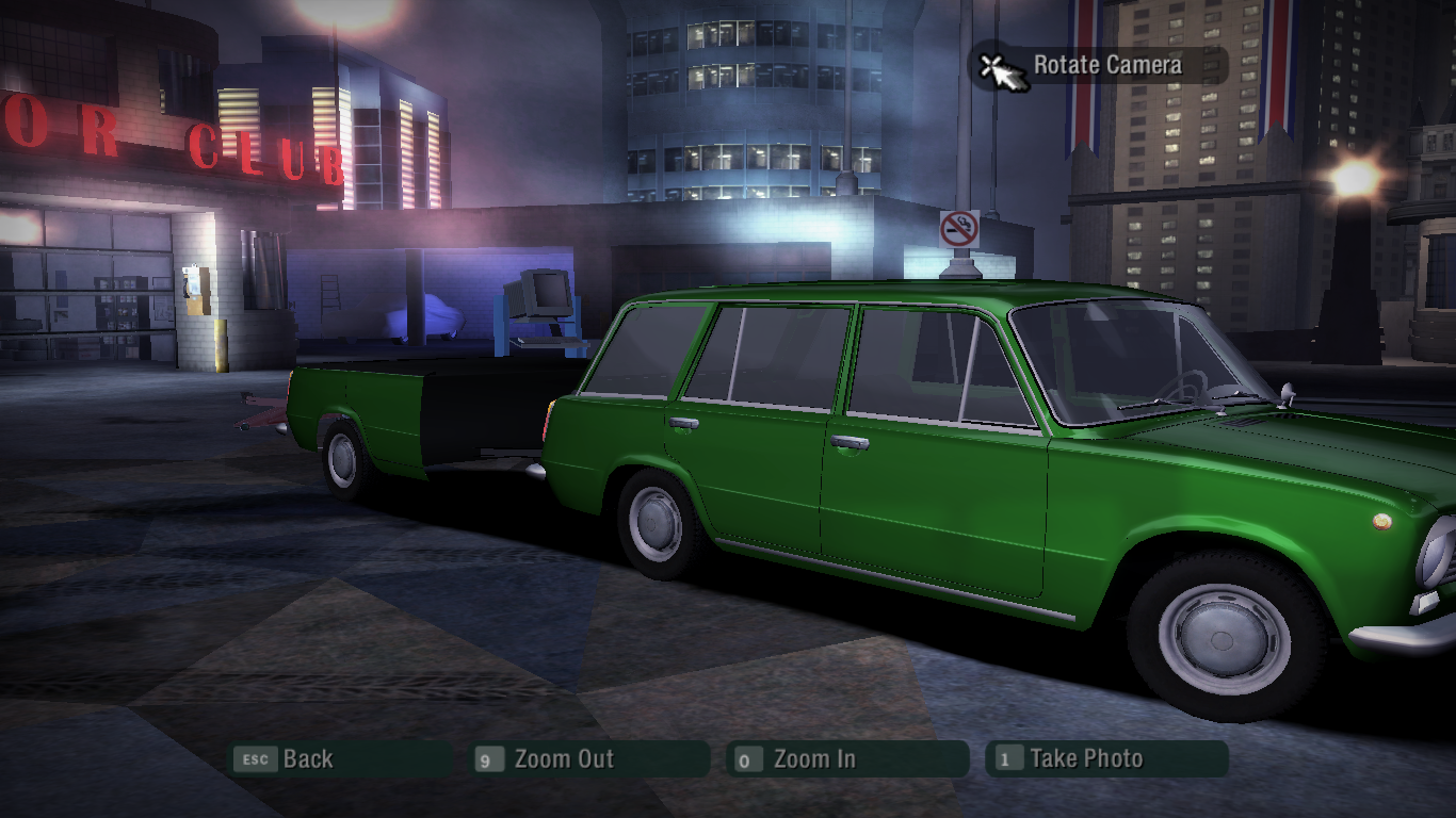 Трафиковый ВАЗ 2102 с прицепом для NFS Carbon Трафиковый ВАЗ 2102 с прицепом для NFS Carbon