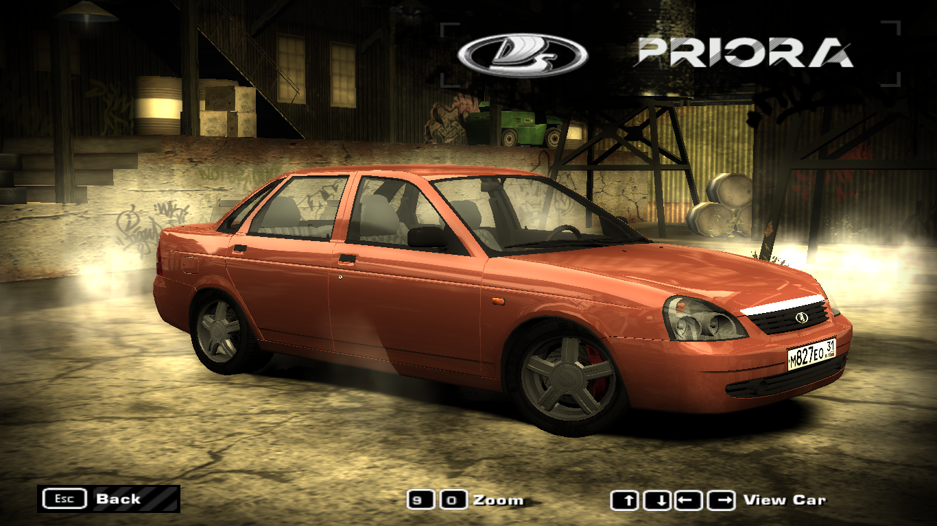 Лада Приора из GTA San Andreas для NFS Most Wanted