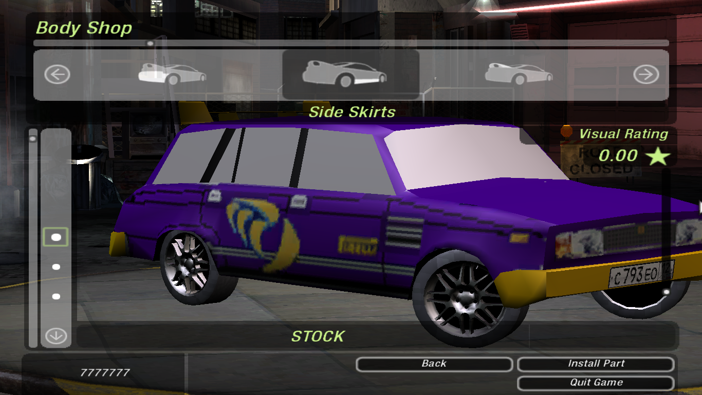 ВАЗ 2104 WRC для NFS Underground 2