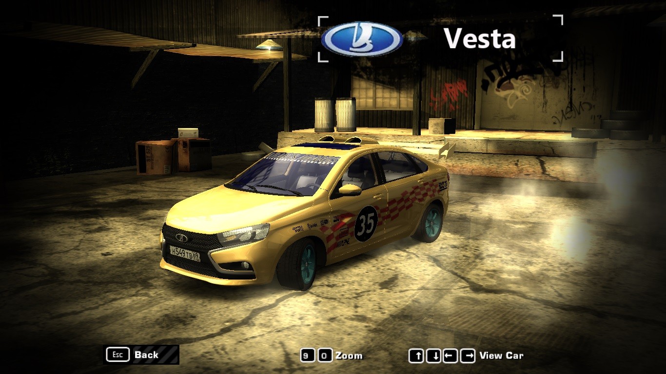 Лада Веста Спорт для NFS Most Wanted Лада Веста Спорт для NFS Most Wanted