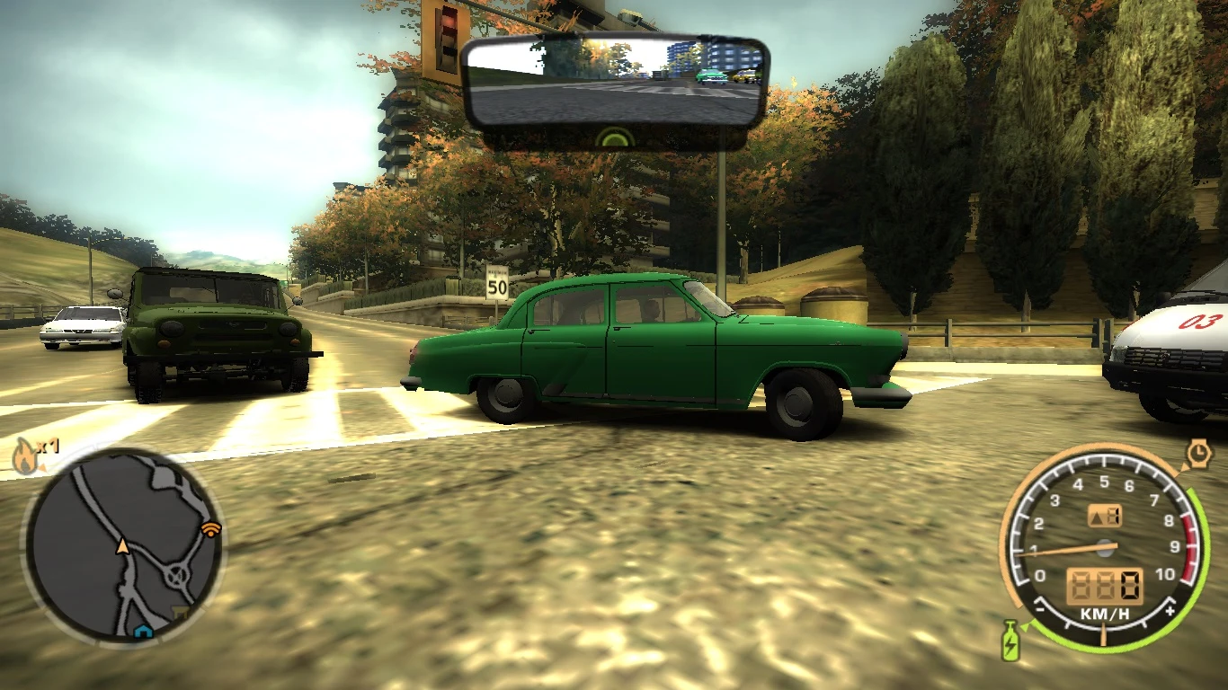 20 трафиковых русских машин для NFS Most Wanted