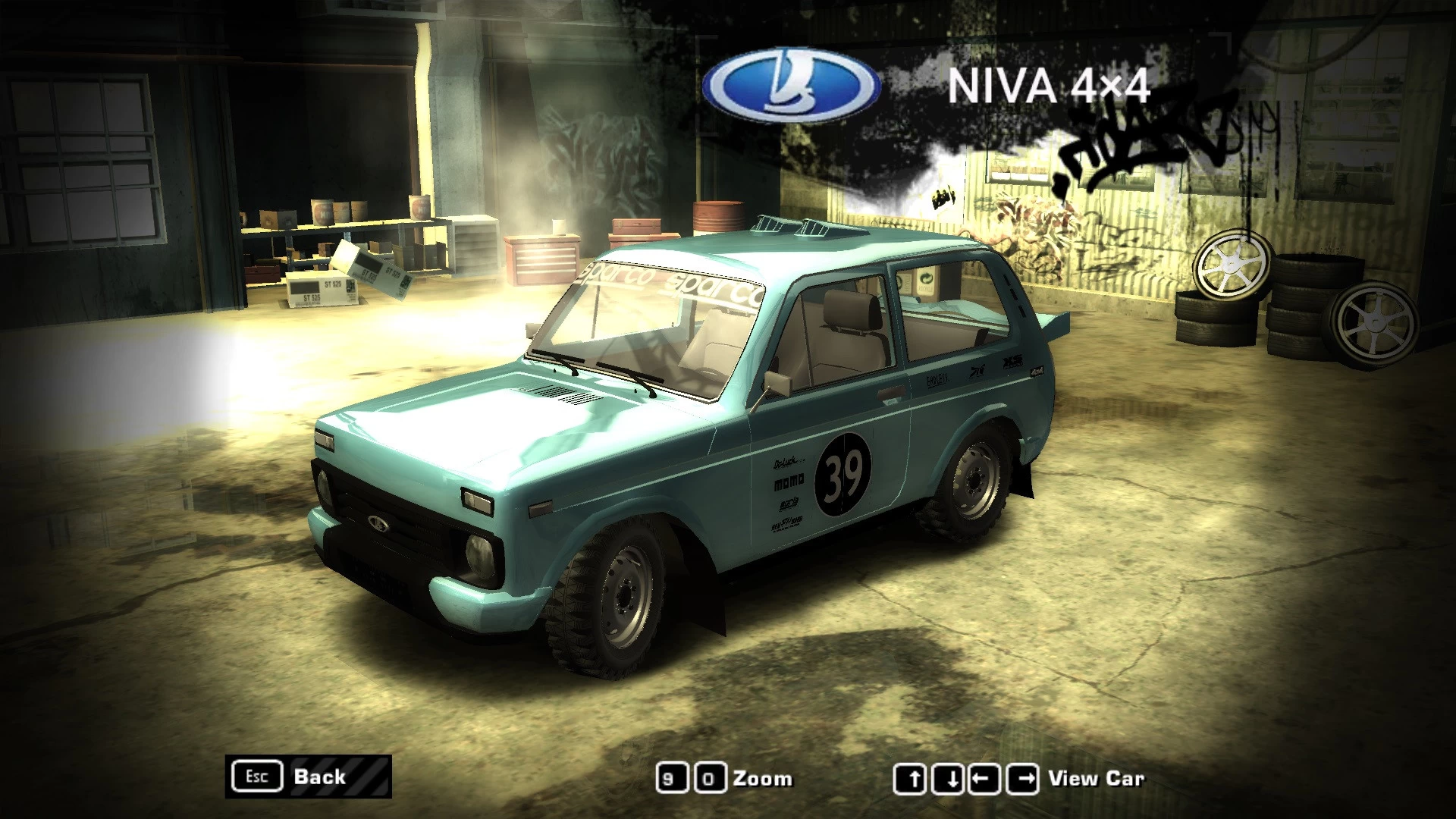 Нива 4x4 (4 в 1) для NFS Most Wanted